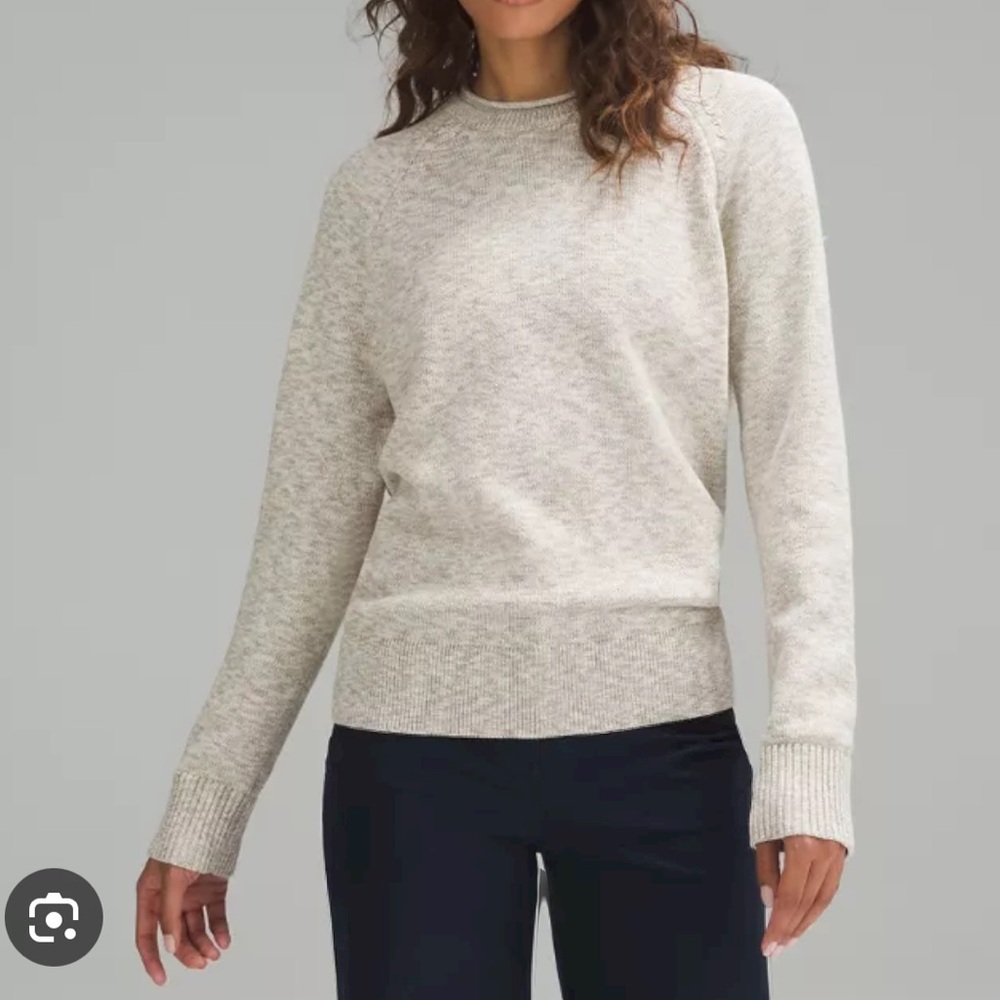 Lululemon Boxy Cotton-Blend Sweater